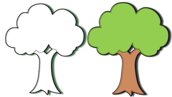 Нарисовать дерево