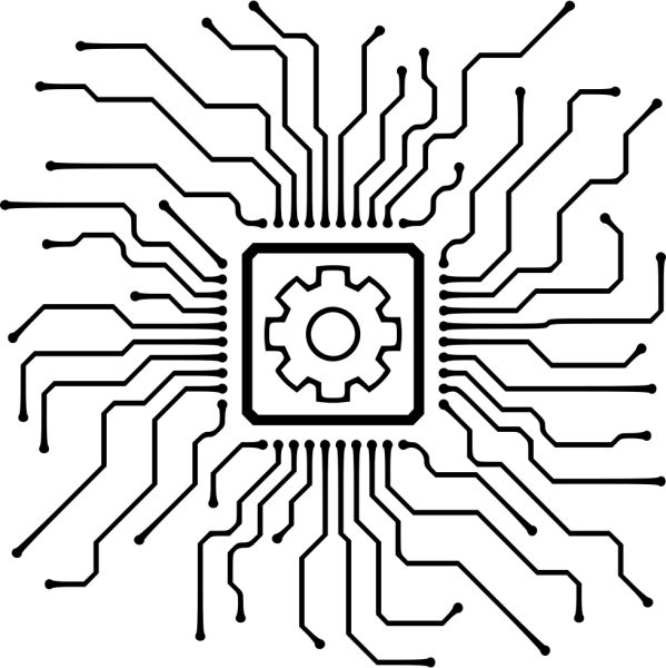 Микросхема узор