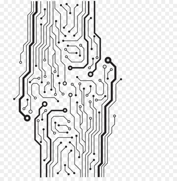 Печатная плата узор