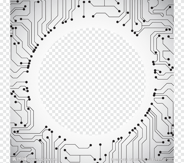 Узор печатной платы
