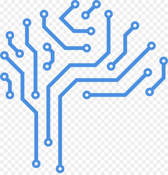 Микросхема без фона