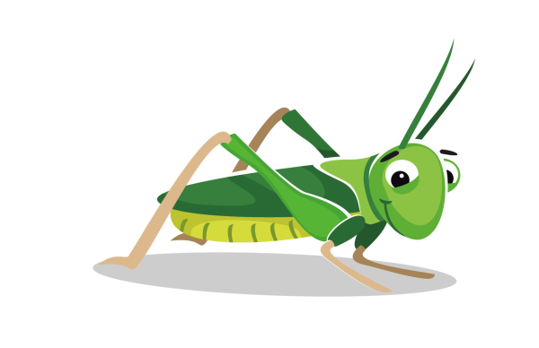 Кузнечик для детей