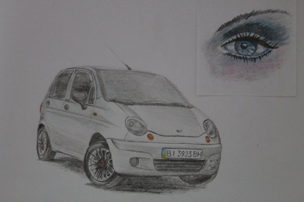 Daewoo Nexia Daewoo Matiz рисовать