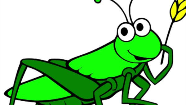 Саранча мультяшная