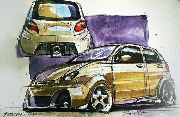 Uz Daewoo Matiz Eskiz