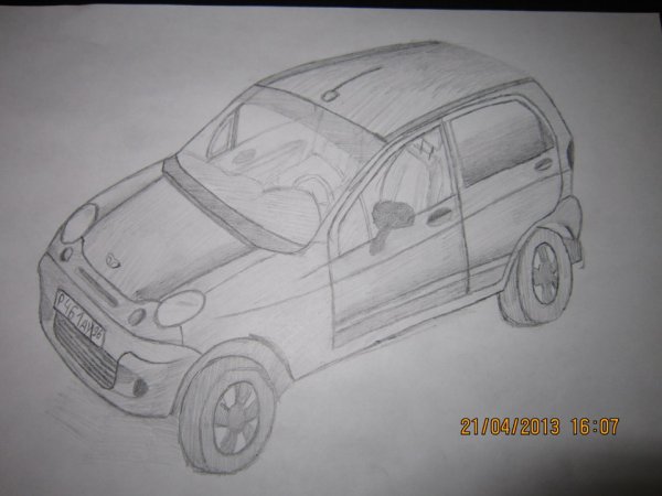 Uz Daewoo Matiz Eskiz