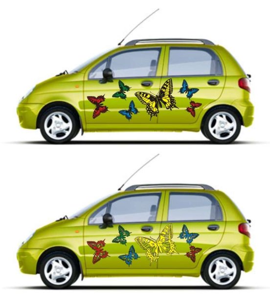 Раскраски машины Дэу Матиз