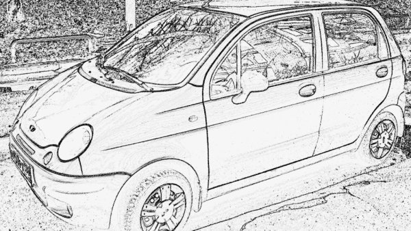 Daewoo Nexia Daewoo Matiz рисовать