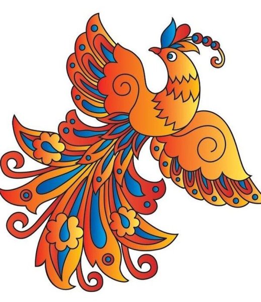 Сказочный герой Жар птица