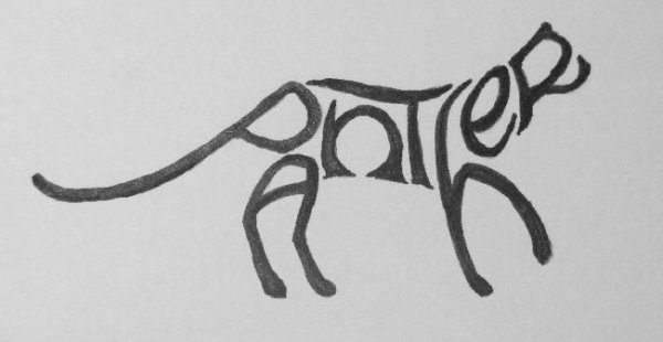 Шрифтовая композиция легкая