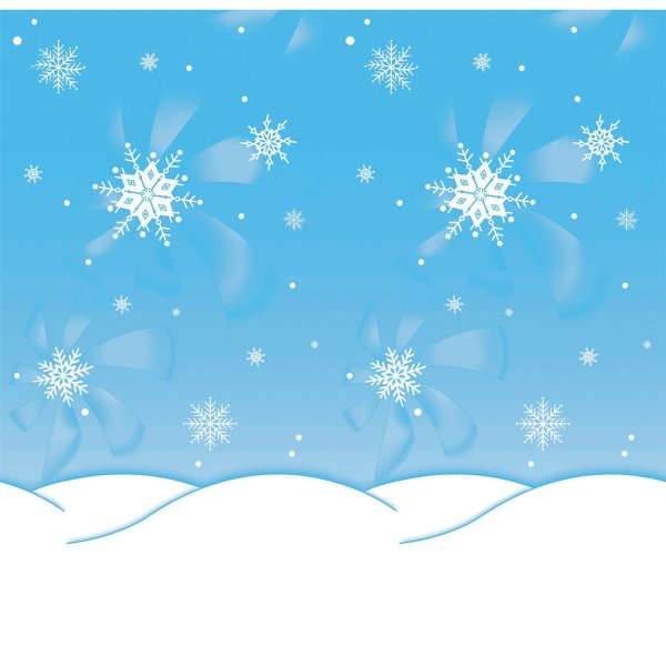 Сугробы мультяшные