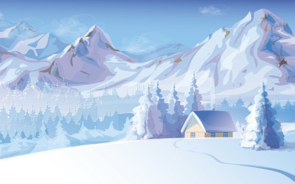 Снежный пейзаж