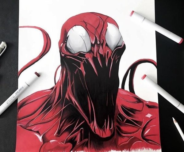 Симбиот Токсин Марвел