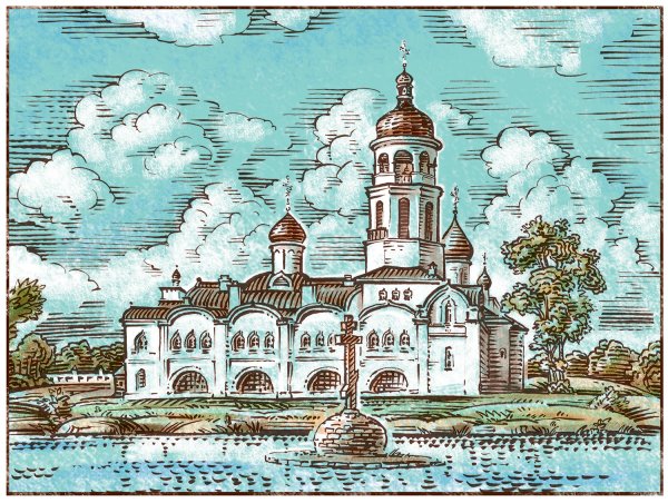 Монастырь Графика