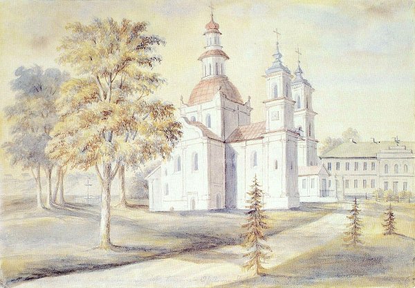 Сретенский монастырь в Москве в живописи