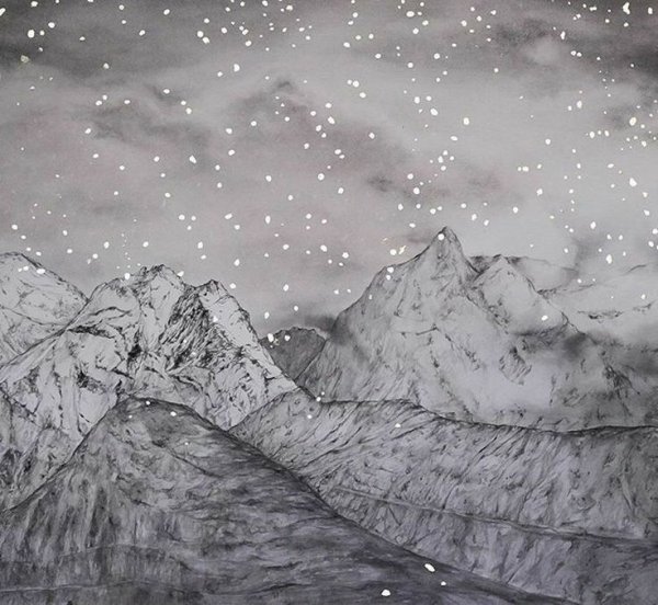 Эстетика рисование серые