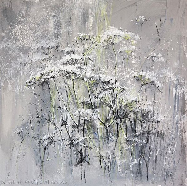 Ольга Абрамова пастель картины