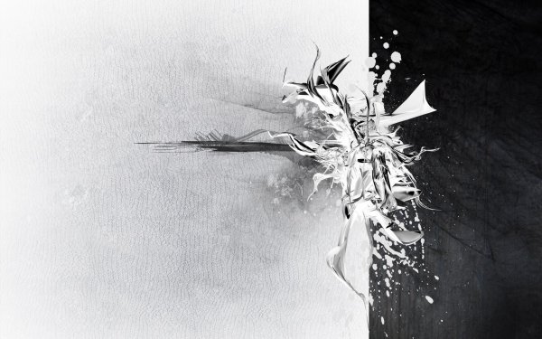 Белая абстракция