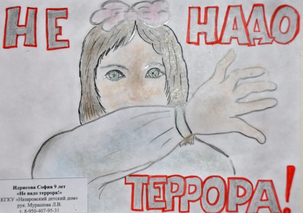Рисунок на тему терроризм простой