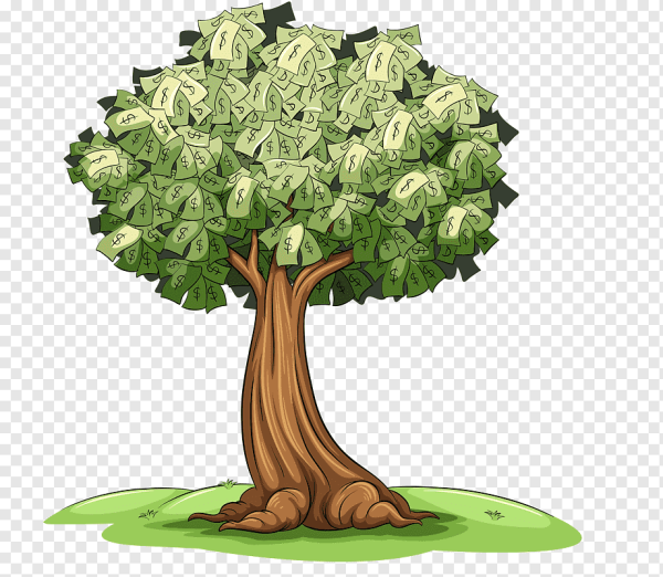 Дерево с деньгами