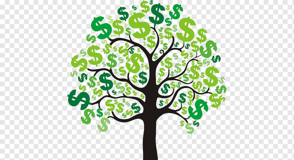 Денежное дерево рисунок