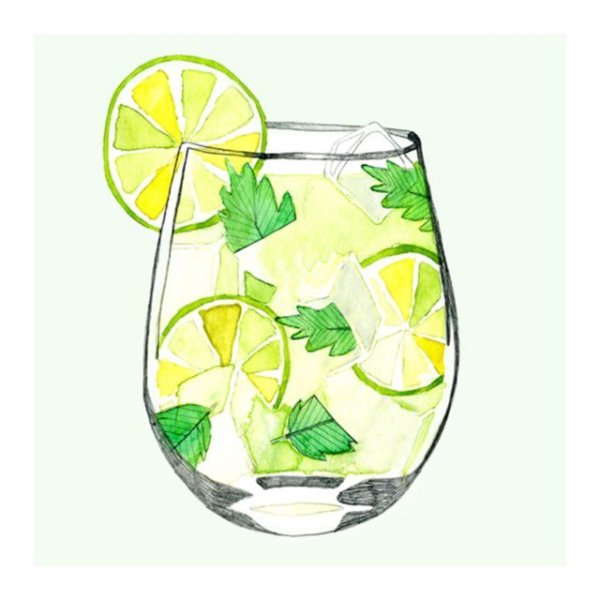 Лимонад и Мохито скетч