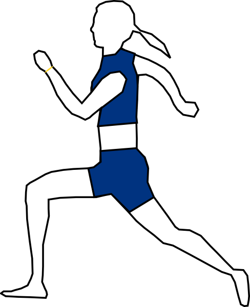 Бегущий человек рисунок