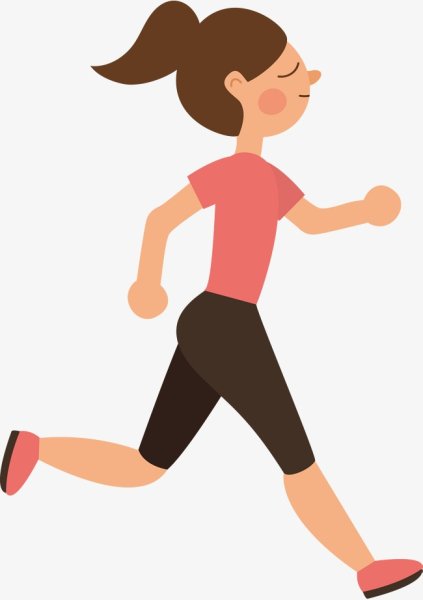 Нарисовать бегущего человека