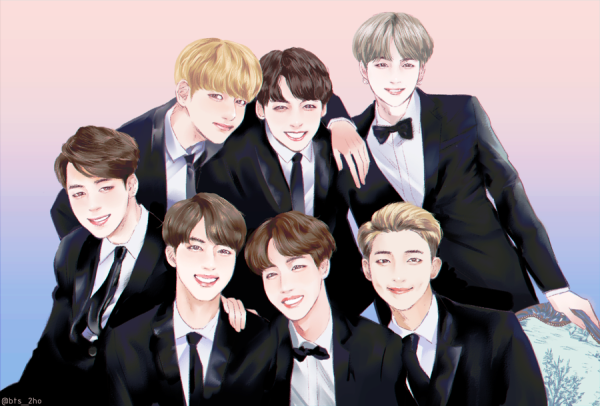 БТС арт вместе