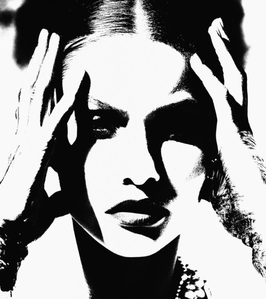 Контрастный портрет