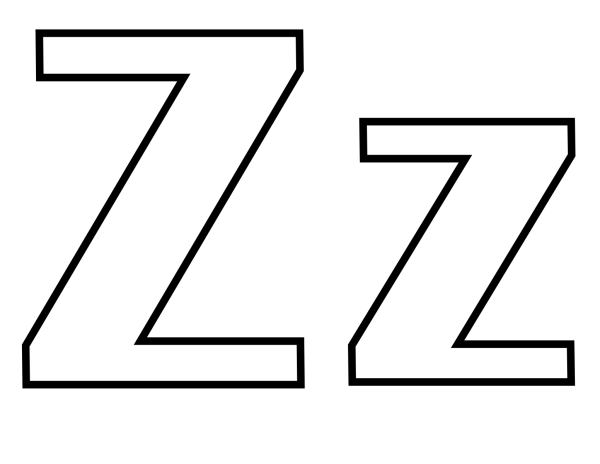 Буква z