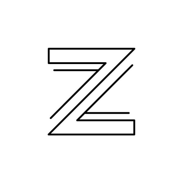 Красивая буква z