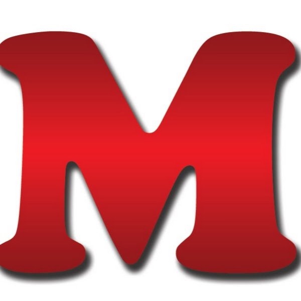 Буква м цветная