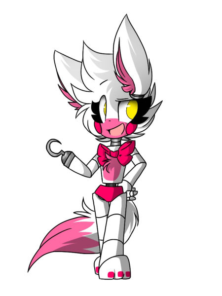 Mangle из ФНАФ лицо
