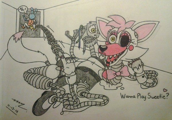 Mangle anime лиса
