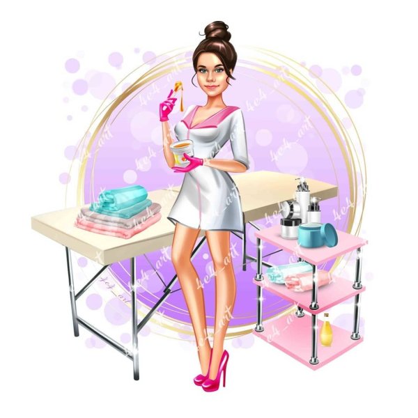 Шарж косметолог