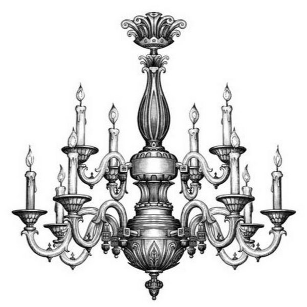 Эскиз люстры