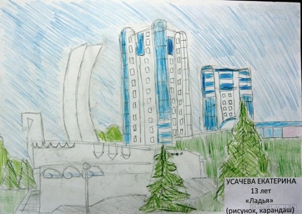 Самара рисунки города