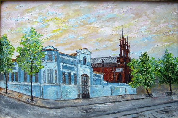 Костел Самара живопись