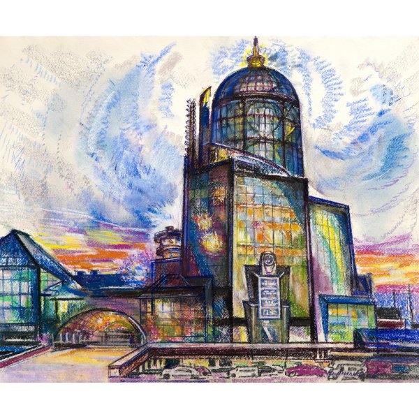 Самара ЖД вокзал картина