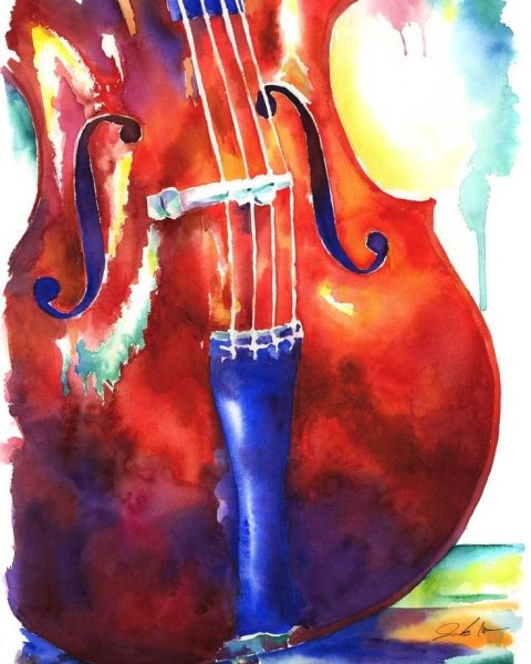 Контрабас для детей