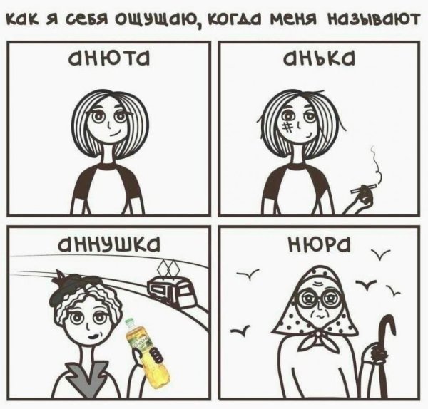 Мемы про Аню