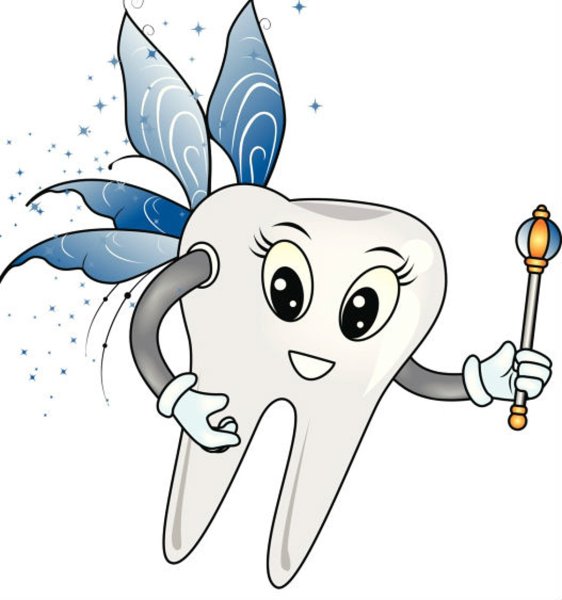 Зубная Фея с зубиком