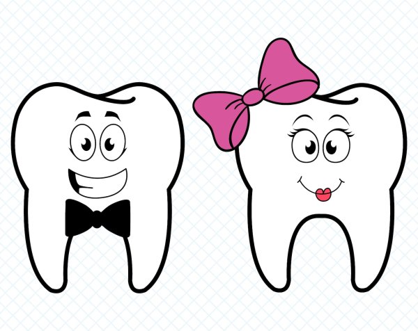 Зубик девочка