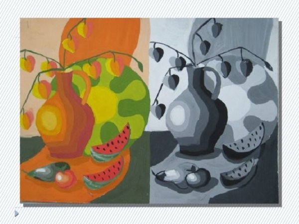 Упражнения по цветоведению