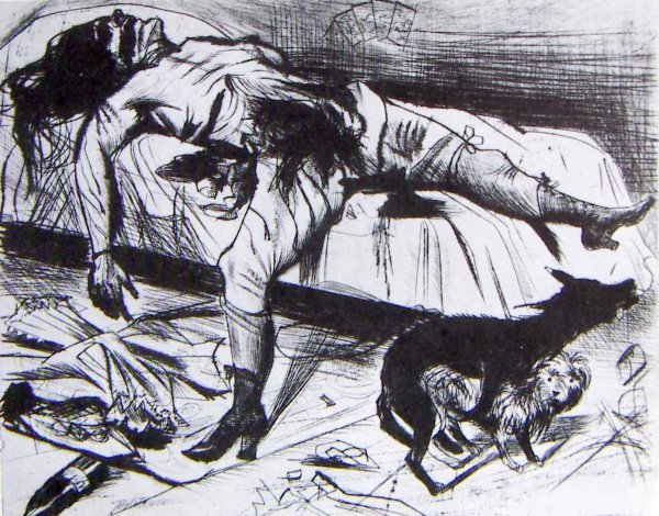 Отто Дикс картины и Гравюры