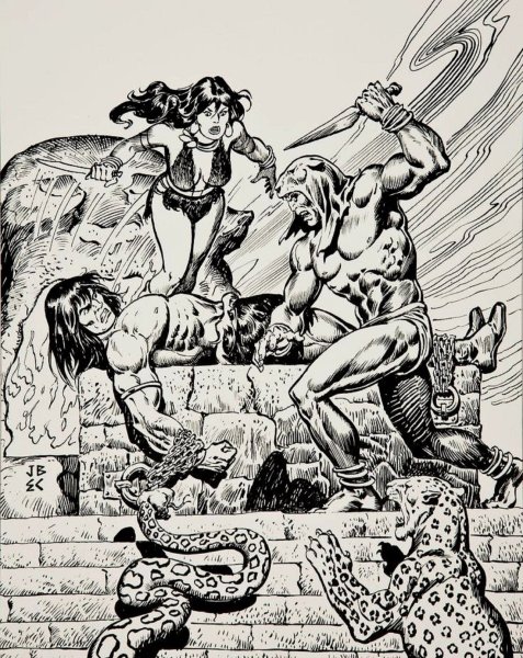 Конан варвар комиксы