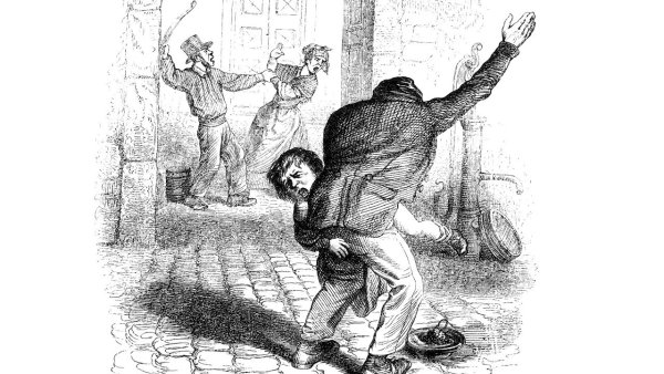 Драка человечки