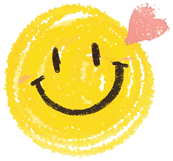 Улыбка нарисованная