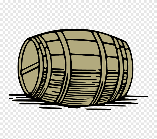 Бочонок мультяшный